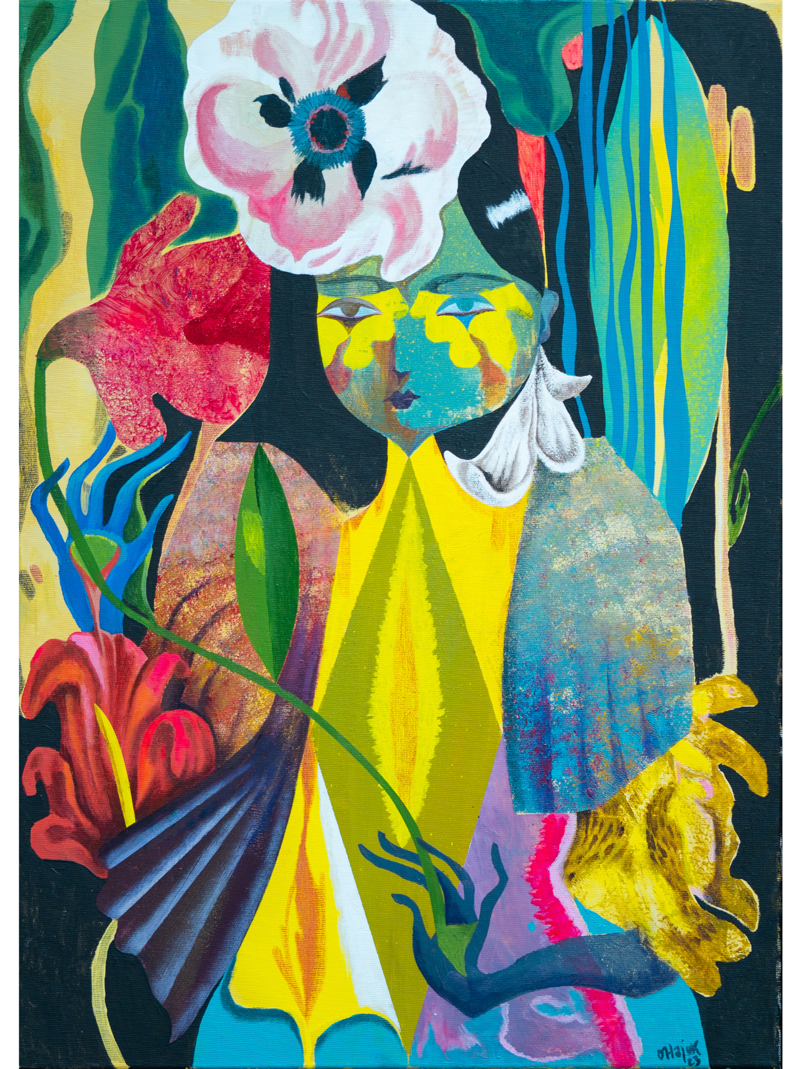 Olaf Hajek, Blossom Girl, 2023