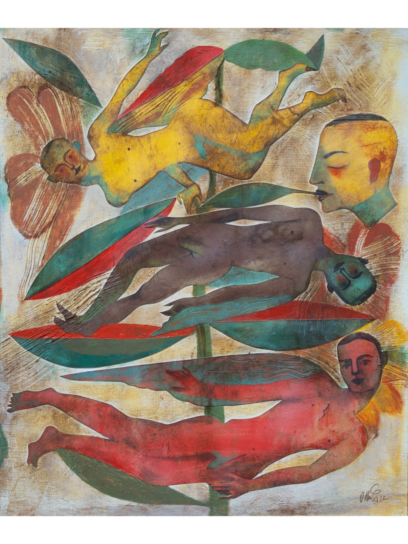 Olaf Hajek, Tree of the Young Angels, 2022