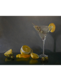 Llael McDonald, Martini, olives and lemon