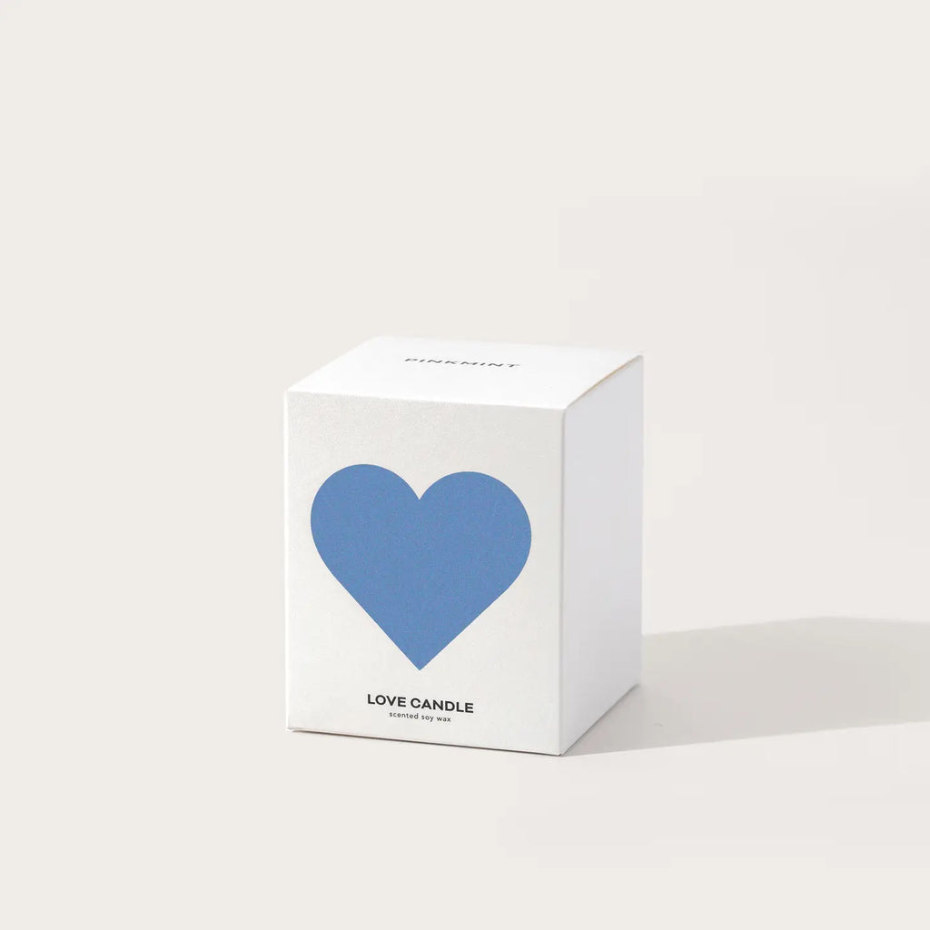 Pinkmint Soy Candle | Blue Whisper