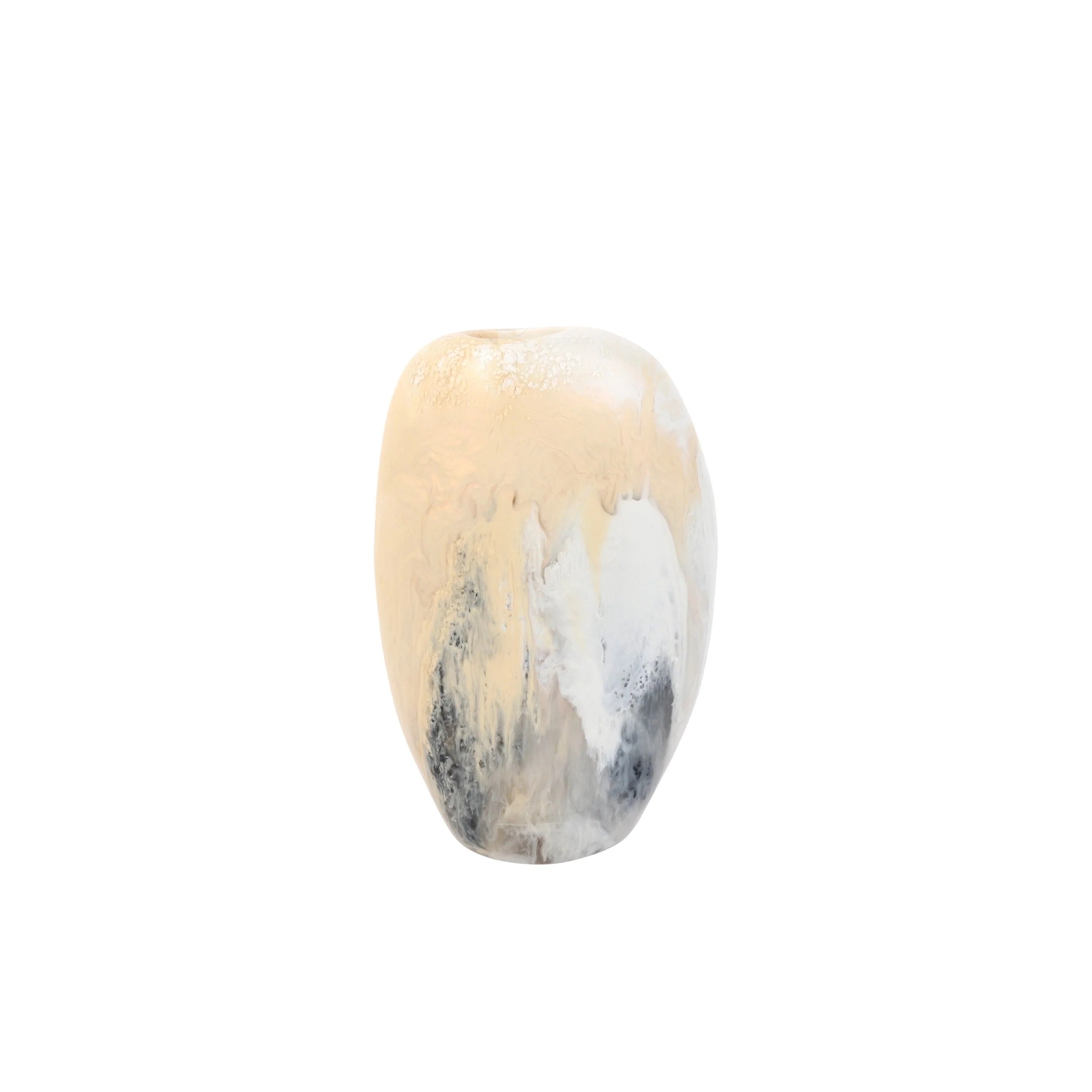 Dinosaur Designs | Bold Skipping Stone Vase | Sandy Pearl