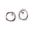 FR Art Jewellery | Crown Earrings | Silver