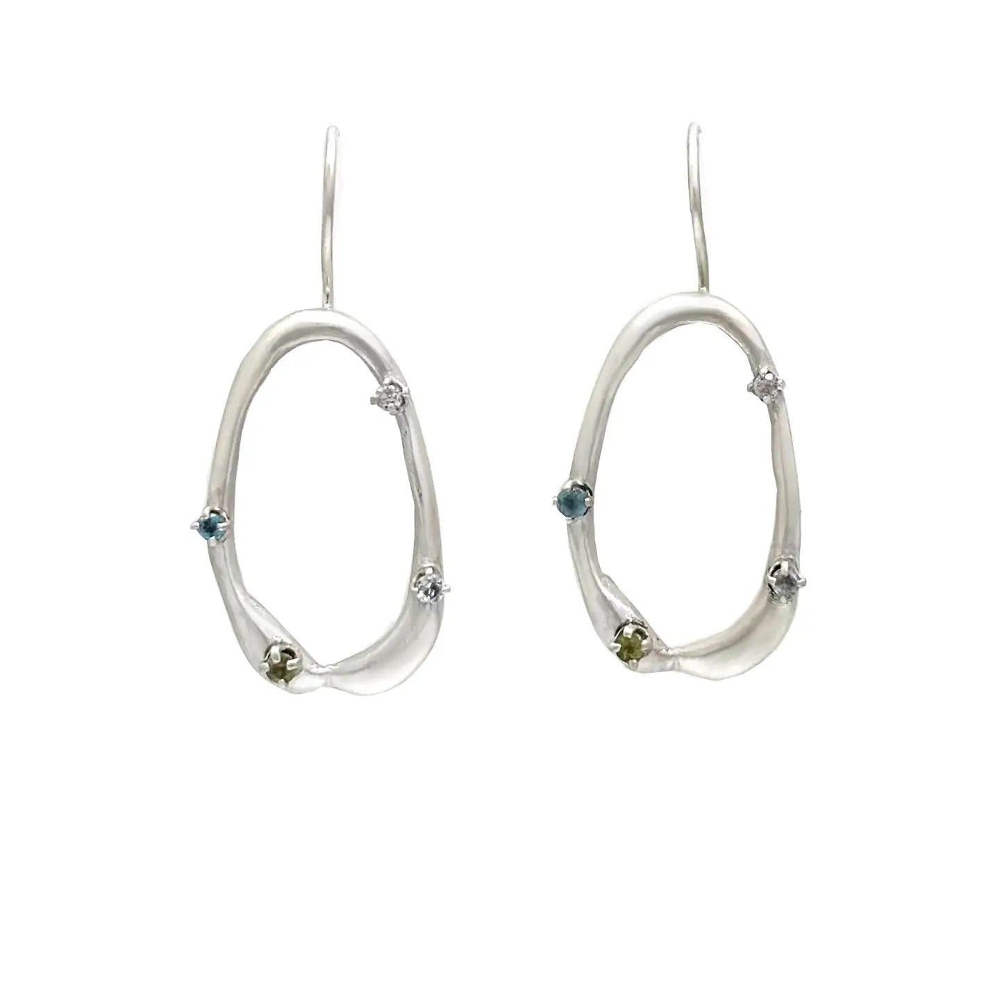 FR Art Jewellery | Drops Earrings | Silver