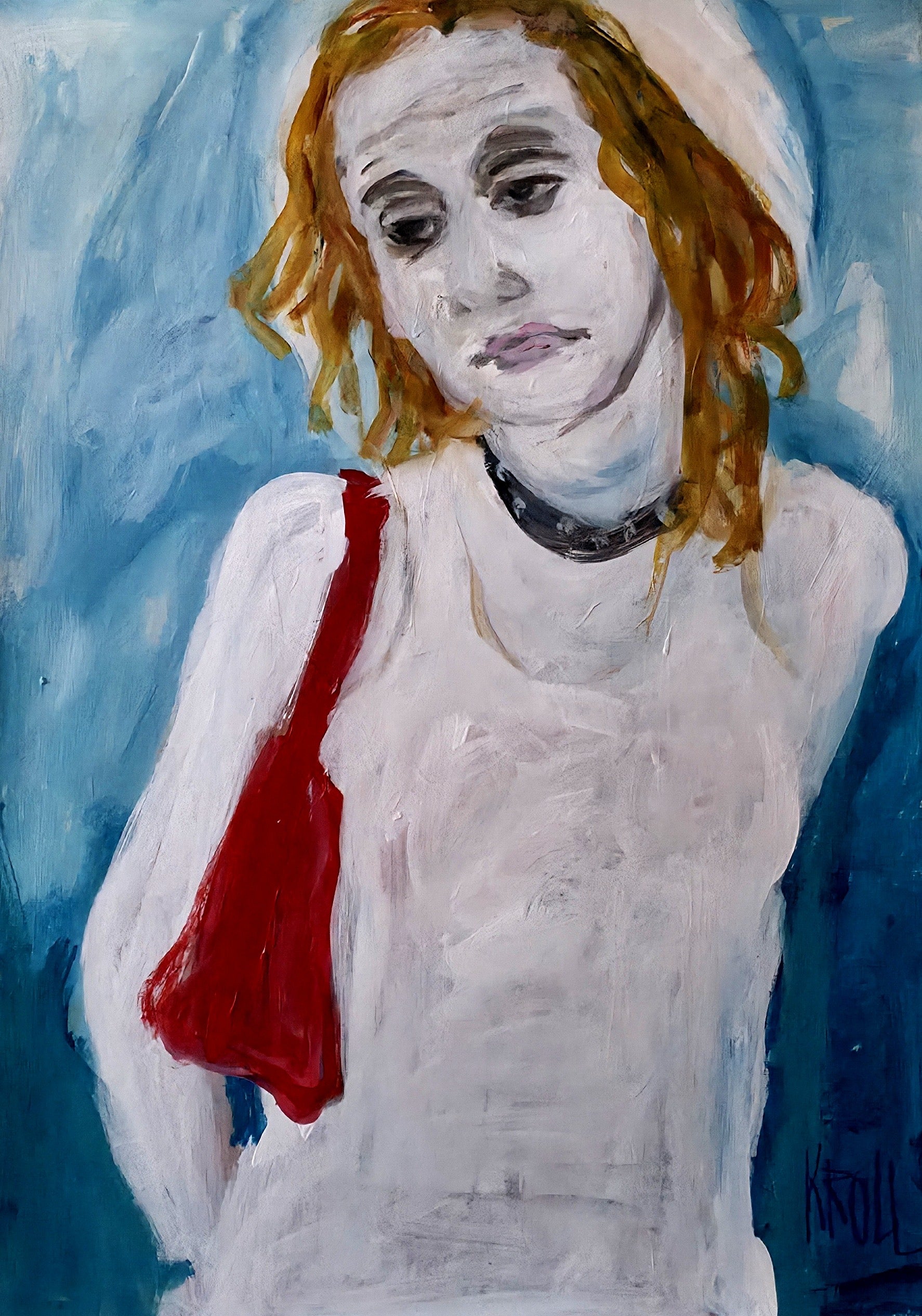 Barbara Kroll, Woman with a red bag