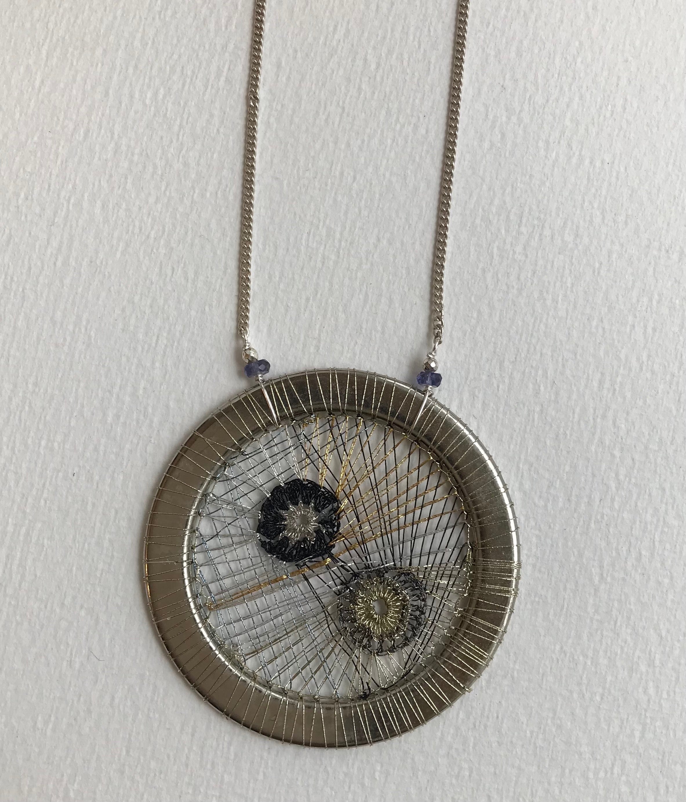 Luciana Corres, Mandala Necklace with Two Inhabitants