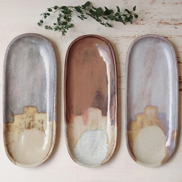 Woodfolk | Canoe Platter | Lilac