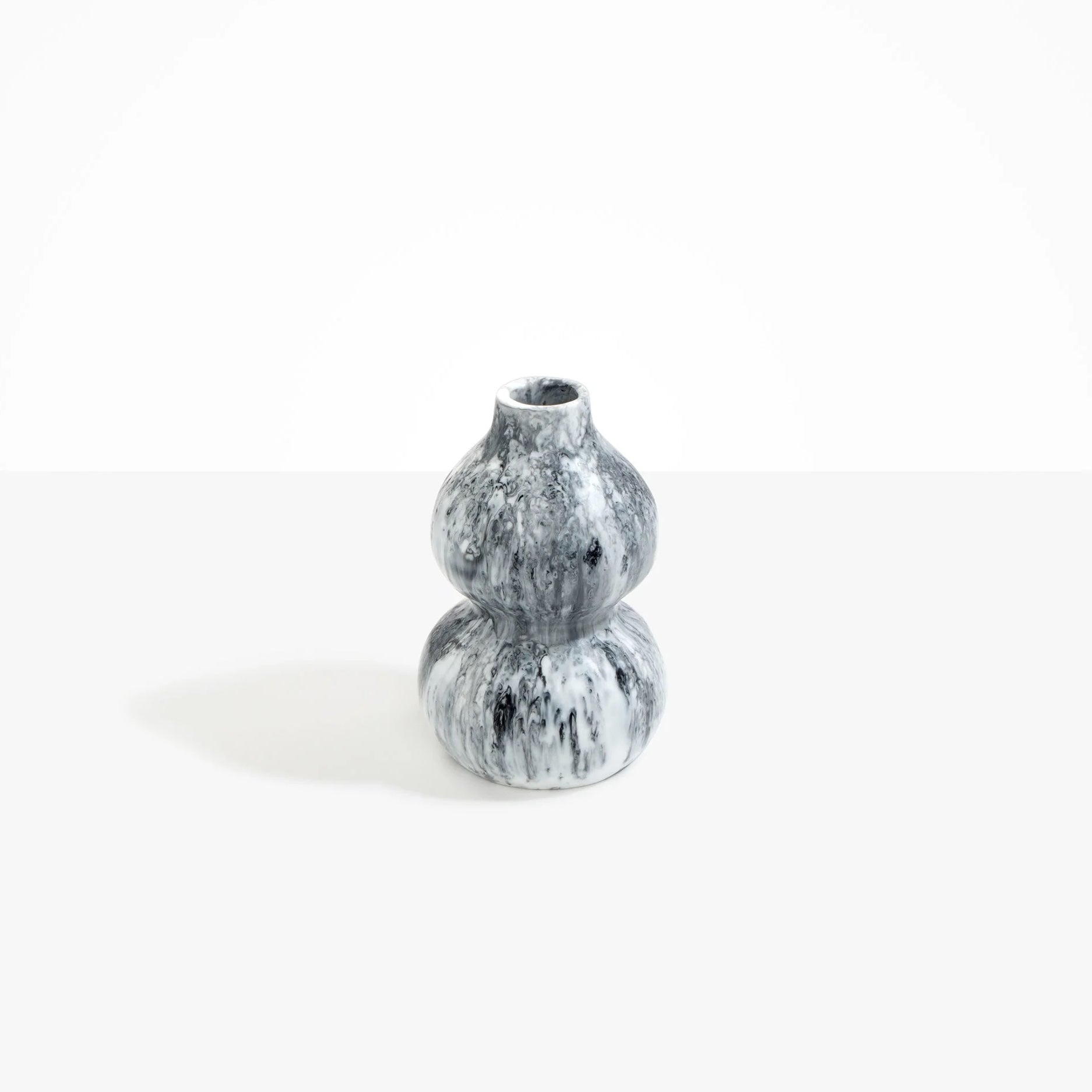 Dinosaur Designs | Lotus Seed Vase | White Marble
