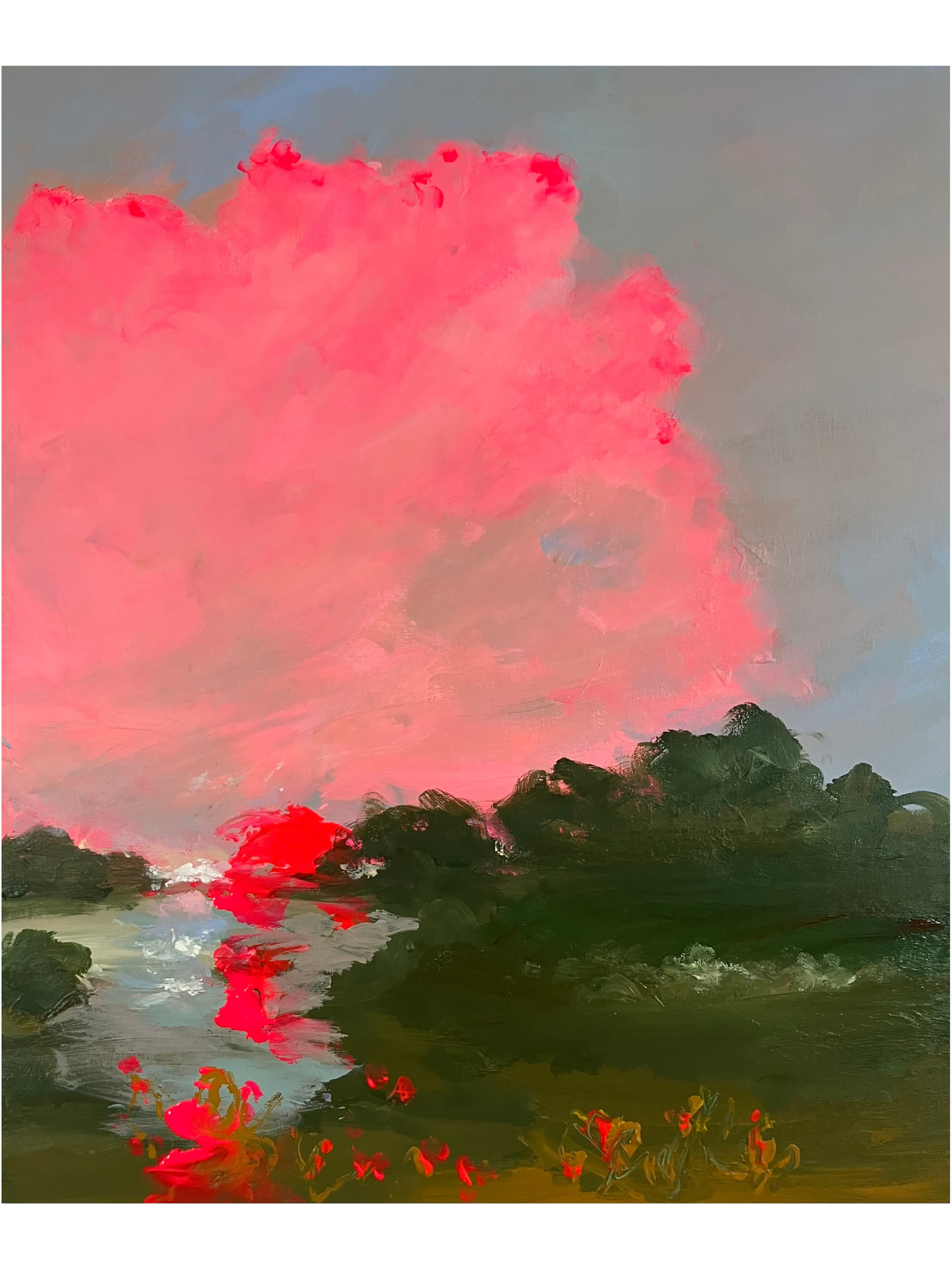 Steen Foege, Sun reflects in water