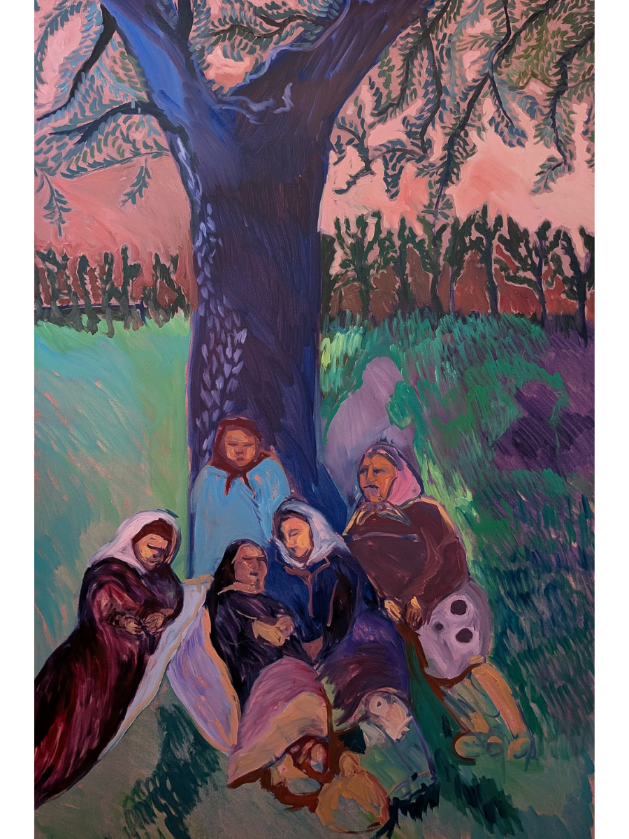 Tashi Columbro, The women begin to cry but it does not stop their song