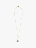 Dinosaur Designs Dew Drop Pendant, Sandy Pearl/14k Gold-Filled