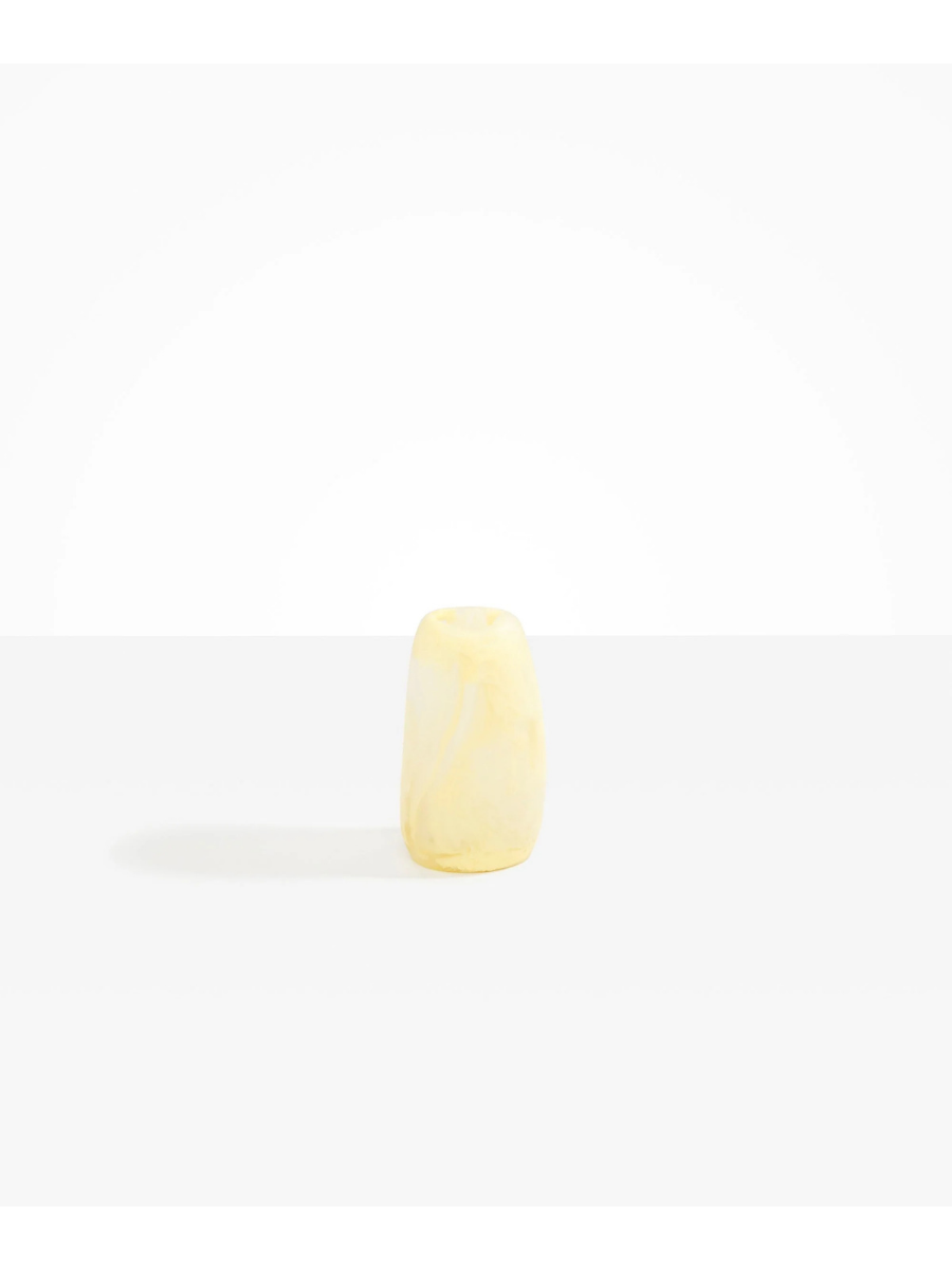 Dinosaur Designs Small Pebble Vase, Lemon