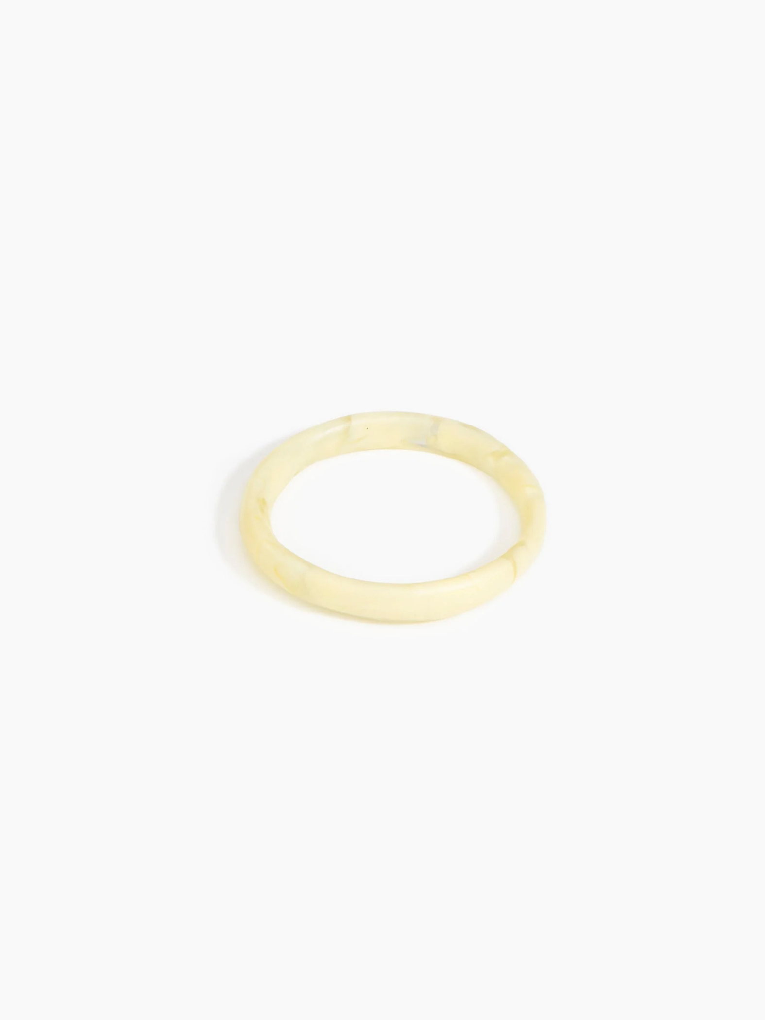 Dinosaur Designs | Wishbone Bangle | Lemon