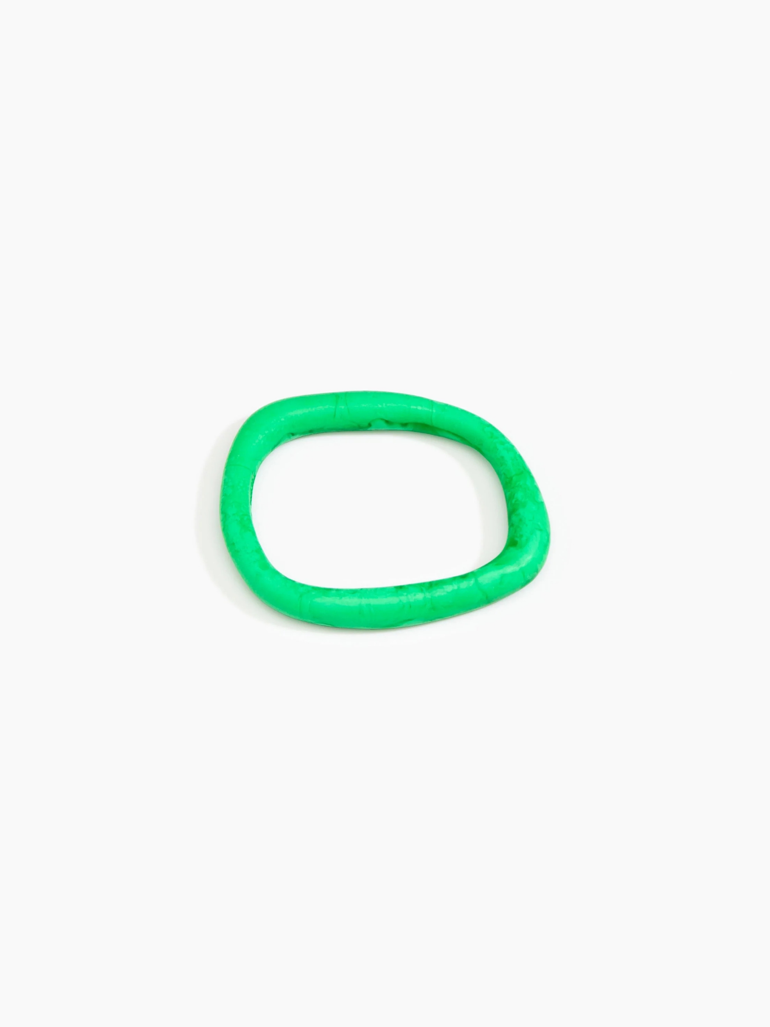 Dinosaur Designs Slate Bangle, Leaf