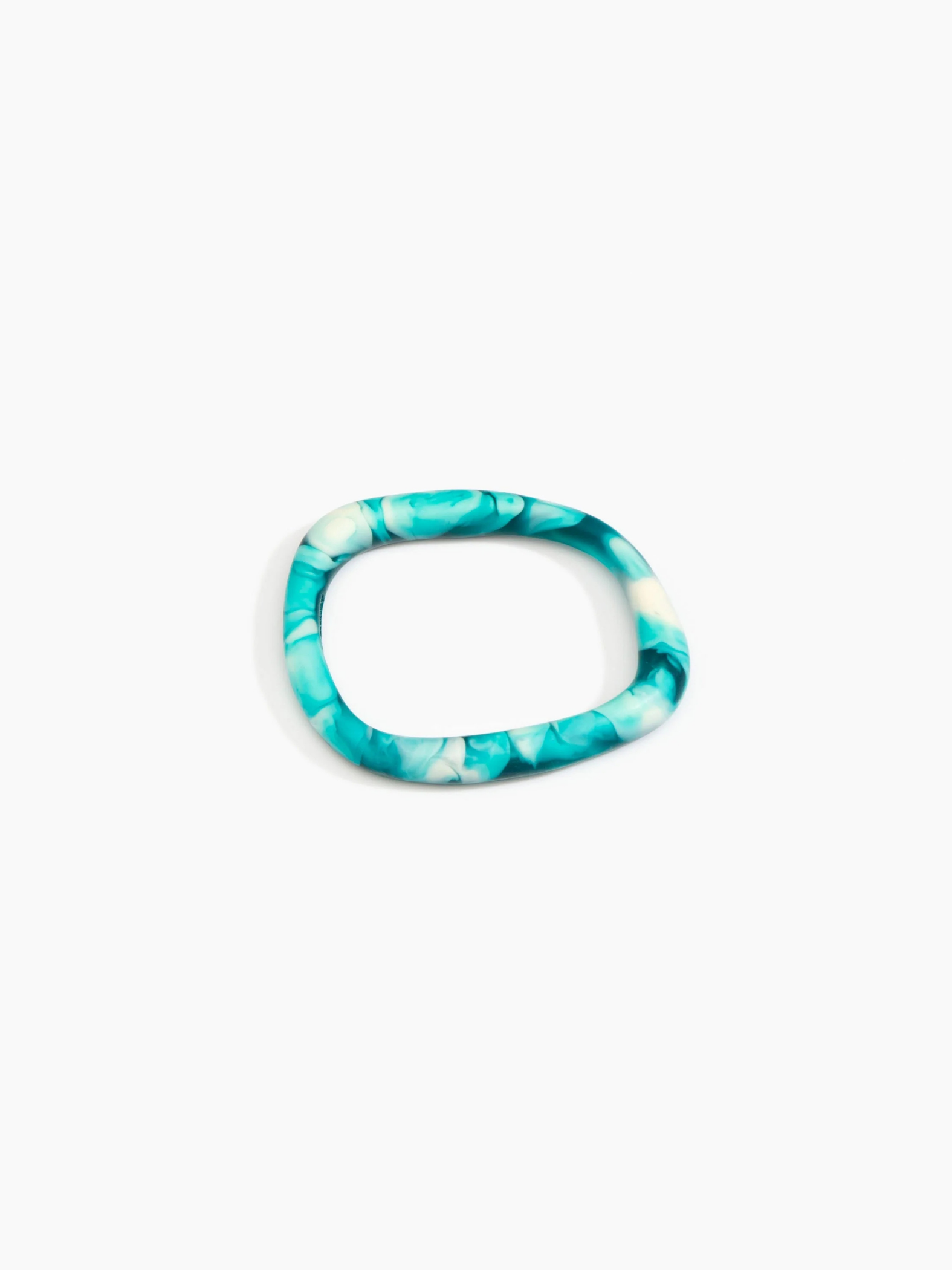 Dinosaur Designs Slate Bangle, Lagoon