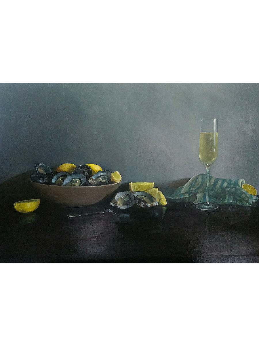 Llael McDonald, Bubbles with Oysters